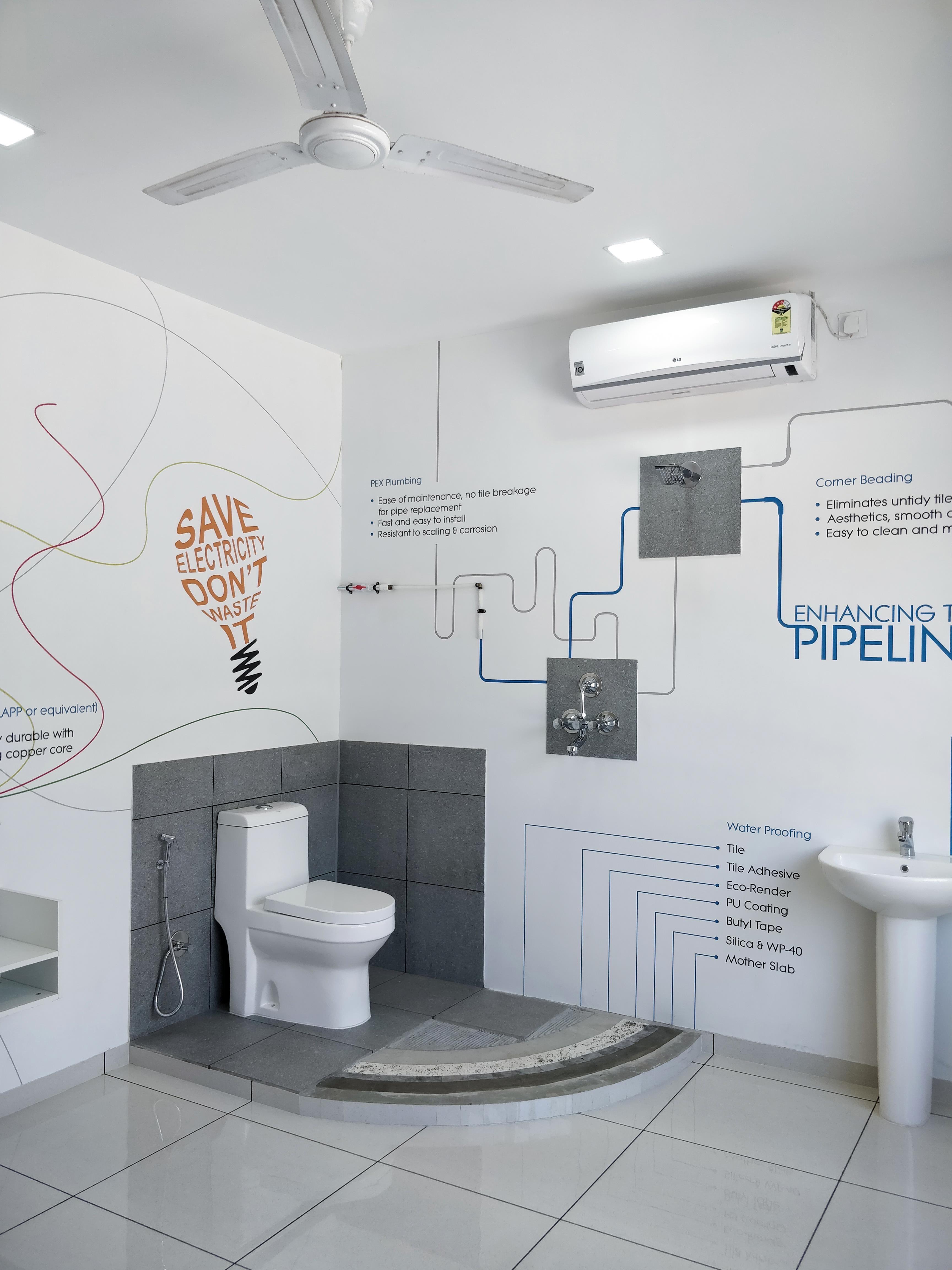 Optima Heights Kesnand experience center wallpaper